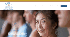 Desktop Screenshot of pacificretinacare.com